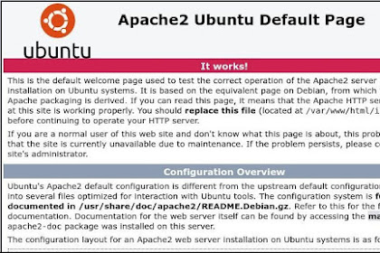 Tutorial Cara Install Lamp Stack (Apache2, Mysql Dan Php) Di Ubuntu 16.04
