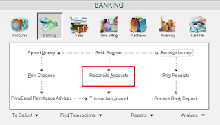 Cara Membuat Rekonsiliasi Bank Pada Program Myob