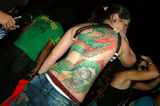 back body tattoo art