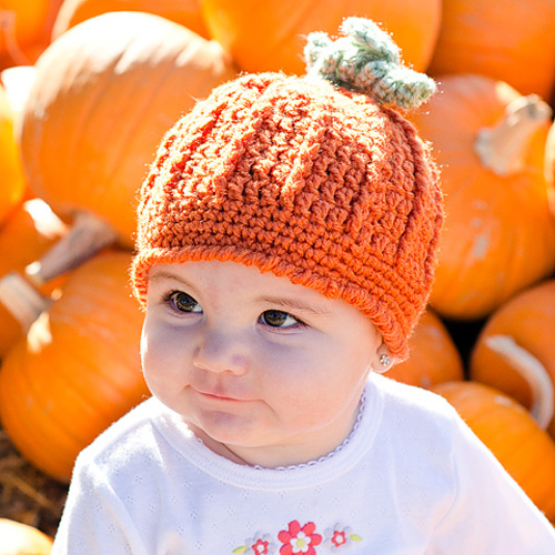 Pumpkin Harvest Hat - Free Pattern