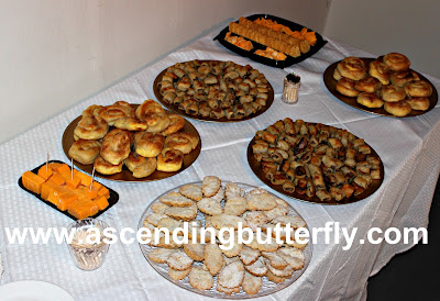 Authentic Bosnian-Herzegovinian hors d'oeuvres prepared by Zlata Ramic