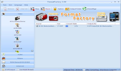 Cara Merubah Format Video Menggunakan Format Factory