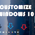 Customize Windows 10