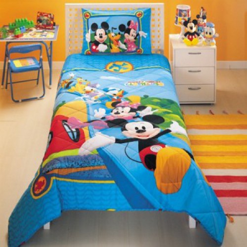 Bedroom decorating ideas bed children with cartoon themes 5