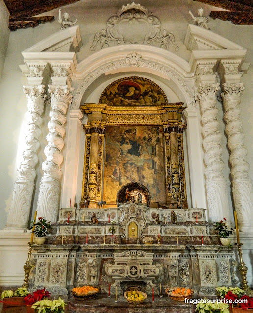 Igreja de Santa Catarina de Taormina na Sicília