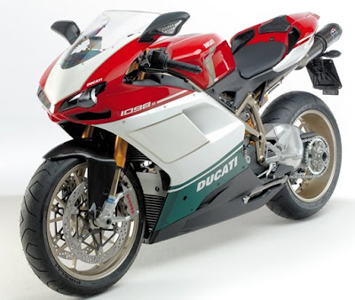 Ducati 1098 White. Ducati 1098 S - is present in