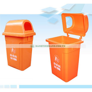 Thùng rác nhựa công nghiệp HDPE 95 lít