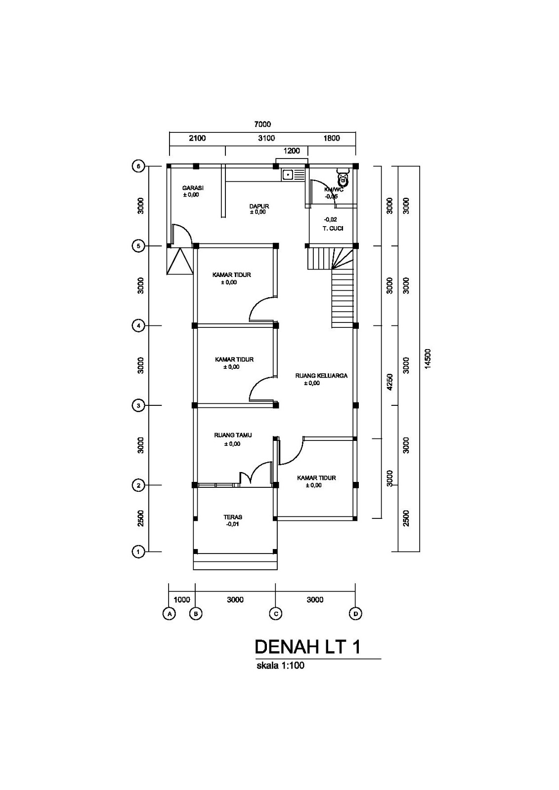 60 Desain Rumah Minimalis 7 X 14 Desain Rumah Minimalis Terbaru