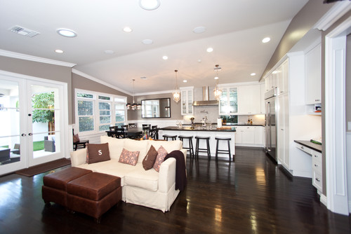 Kitchens With Dark Wood Floors