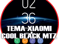 Download Tema Cool Black S9 Mtz For Xiaomi Terbaru Paling Elegant