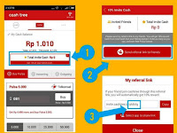 Cara Invite teman di CashTree terbaru