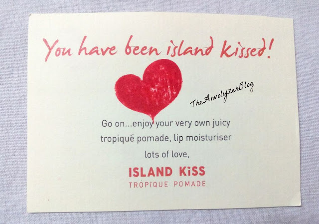 Review of Tropical Lip Moisturisers by Island Kiss