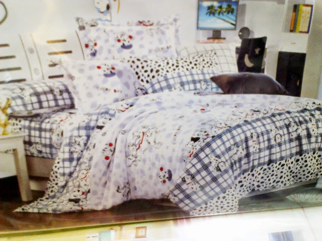 Sprei Cantik Motif Delmation