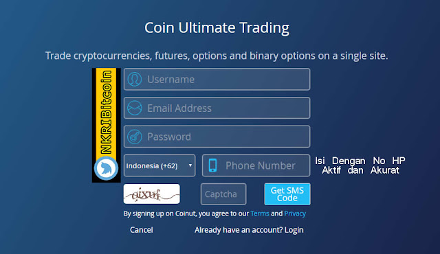 COINUT Gratis 0.001 LTC Bonus Registrasi Trading Cryptocurrency Legit #32