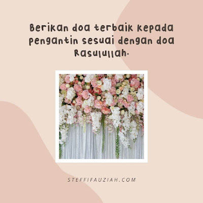 Doa untuk Pengantin