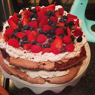 2 Tier Chocolate Pavlova