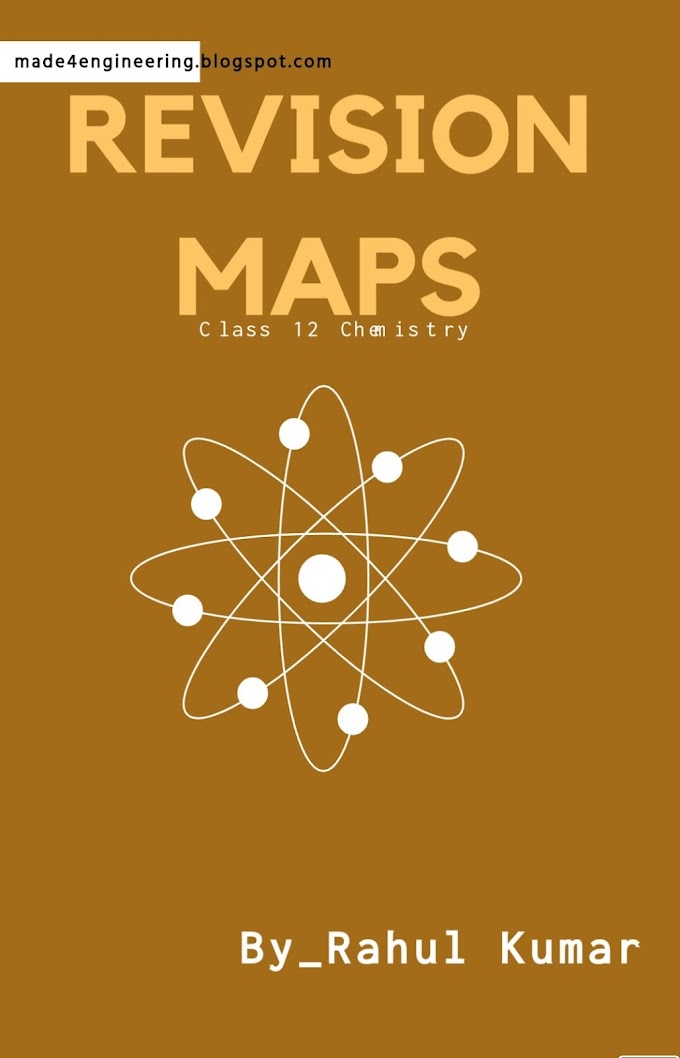 REVISION MAP FOR CLASS 12 CHEMISTRY PDF DOWNLOAD