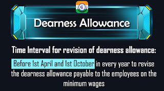 Time period for the Central Government Dearness Allowance revision