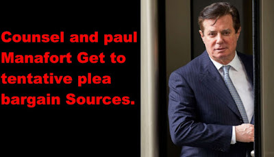 Counsel and paul Manafort Get to tentative plea bargain Sources