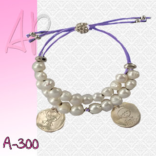 Pulseras  personalizadas para mamá o abuela