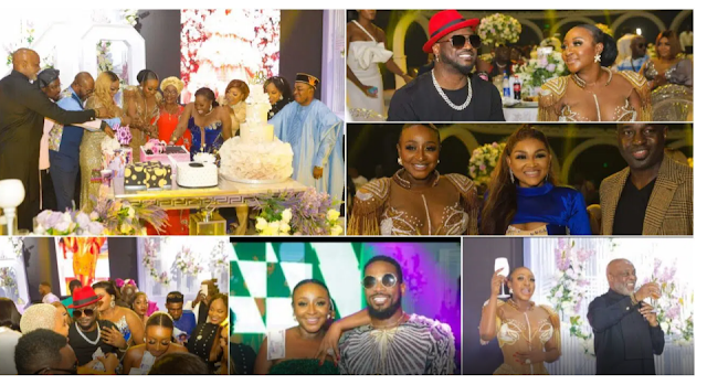 Most likely, entertainer Ini Edo's extravagant birthday slam was staggering and the photographs can affirm.
