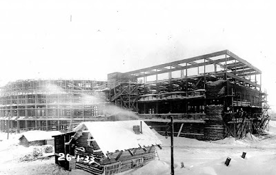 Fotos de la construcción del Teatro de ópera y ballet de Novosibirsk Opera and Ballet Theatre History of the construction Rusia