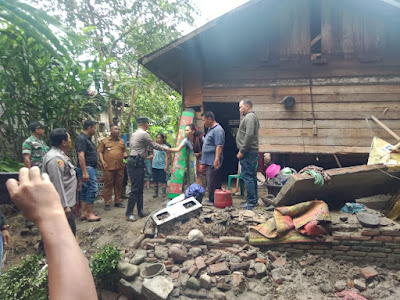7 Unit Rumah Warga Di Langkat Rusak Akibat Diterjang Banjir Bandang