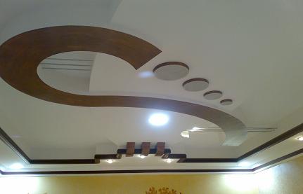 Picture gypsum board roof - gypsum board decorations | Home Design