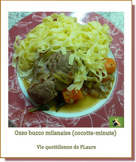 Vie quotidienne de FLaure : Osso bucco milanaise (cocotte-minute)