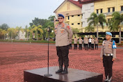 Dirpolairud Polda Aceh Kembali Pimpin Apel Pagi