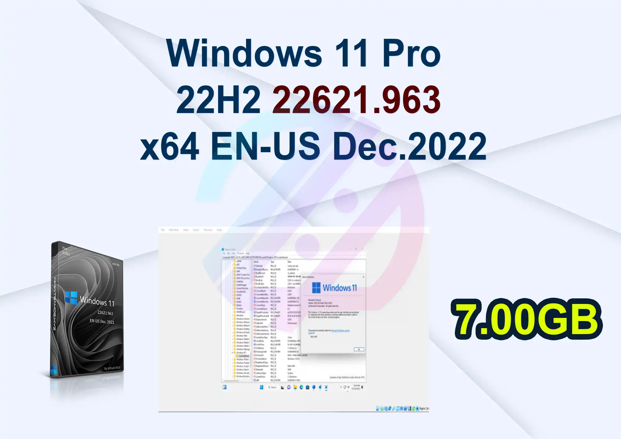 Windows 11 Pro 22H2 22621.963 x64 EN-US Dec.2022