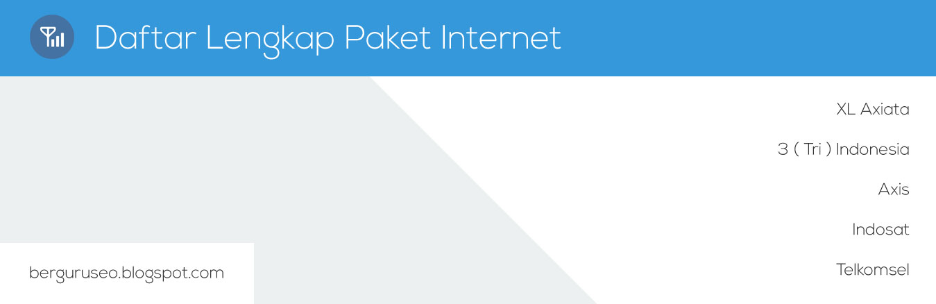 Daftar Lengkap Paket Internet Unlimited Termurah dan Tercepat