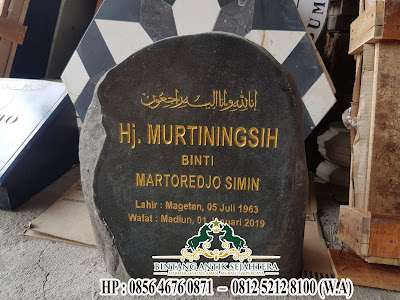 Nisan Makam Batu Kali, Contoh Nisan Kuburan Batu Alam