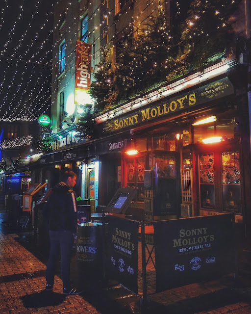 galway city at time at Christmas