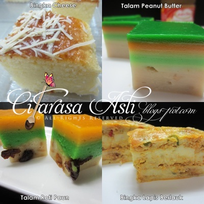 Kelas Kuih Talam dan Masakan MyCitarasa Asli Studio 