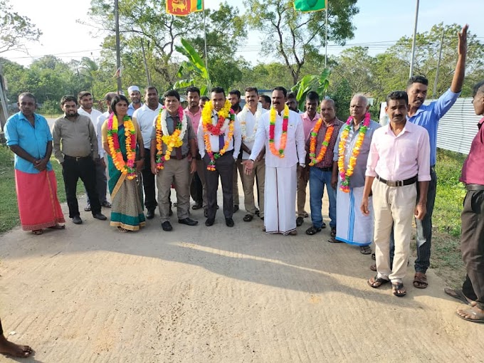 சம்மாந்துறை பிரதேச சபையின் கீழுள்ள வளத்தாப்பிட்டி நாவலர் வாசிப்பு நிலைய திறப்பு விழா.