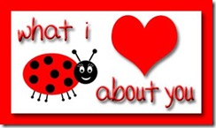 what i love button