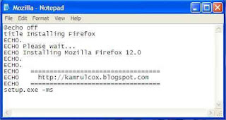 Bat File 9 Bat File – Batch ফাইল কি, Batch তৈরি, এডিট, ব্যবহার বিস্তারিত + Mozilla Silent Installation
