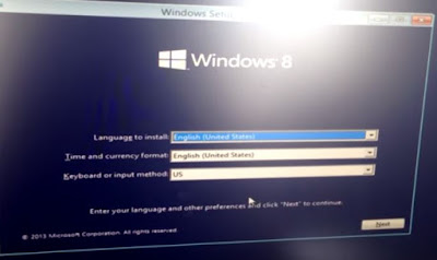 windows 8 install