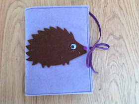 hedgehogs notebook covers