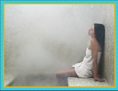Steam room versus sauna