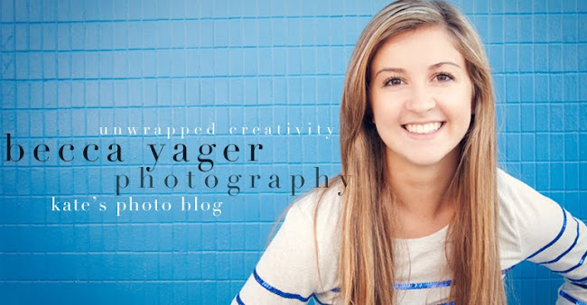 Becca Yager Photography - Kate's Photo Blog