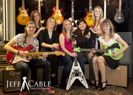 High School Girls and Guitars A Charity Event