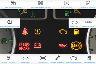 Ford Escape dashboard symbols