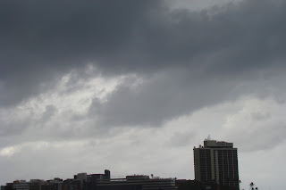 Muita chuva e alagamentos no Rio Vermelho