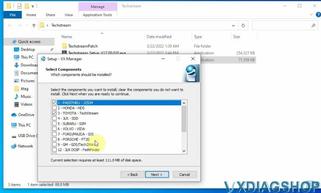 Install VXDIAG Toyota Techstream V17 5