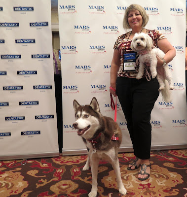 At the BlogPaws2015 pet blogger's conference in Nashville