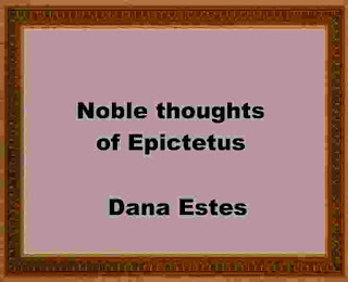 Noble thoughts of Epictetus