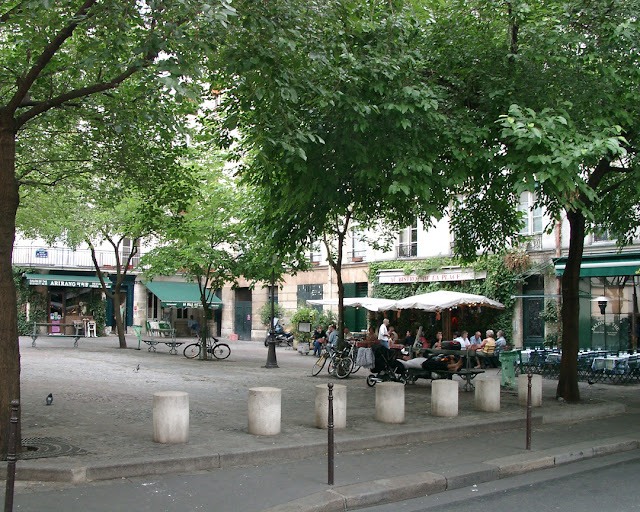 Place du Marché-Sainte-Catherine, Quartier Saint-Gervais, 4th arrondissement, Paris