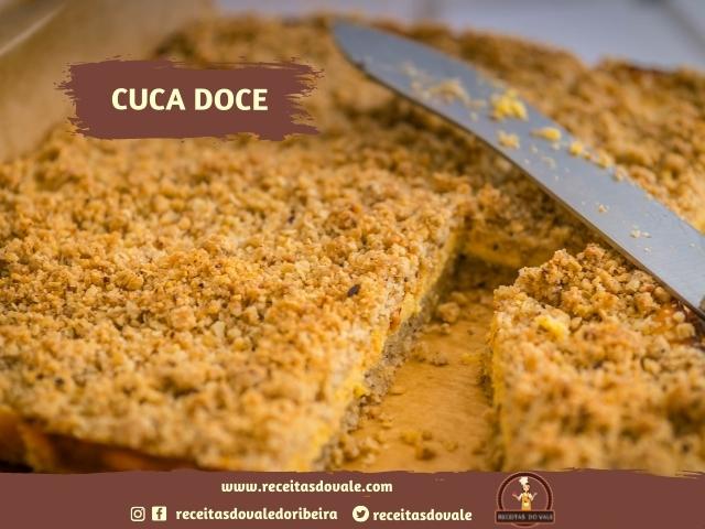 Receita de Cuca Doce Super Fácil